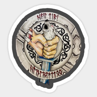 Hail Tyr Sticker